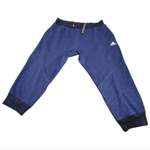 Men's Adidas Navy Blue 3/4 Length Joggers